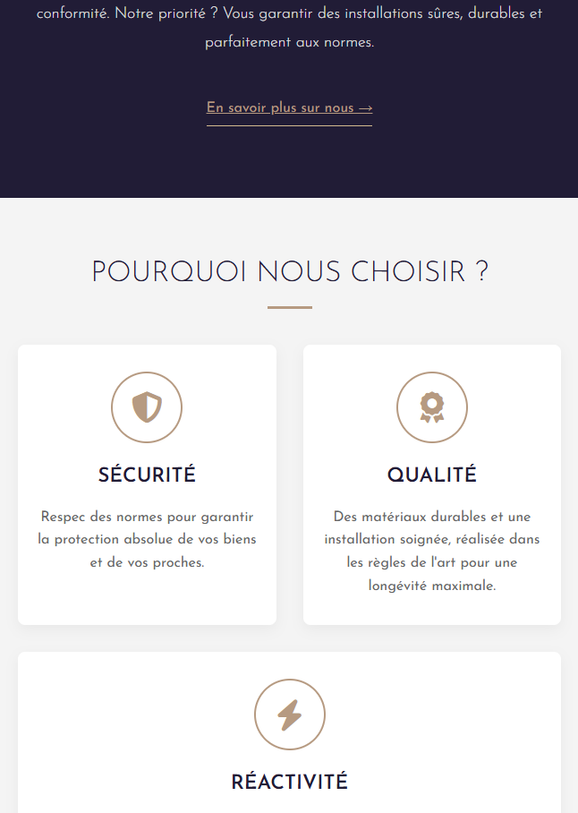 Mockup du site ou capture d'écran du rendu Responsive sur téléphone